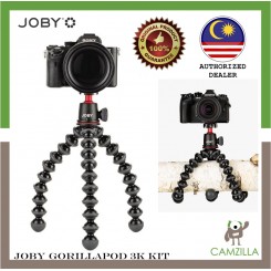 Joby Gorillapod 3K Flexible Mini-Tripod with Ball Head Kit